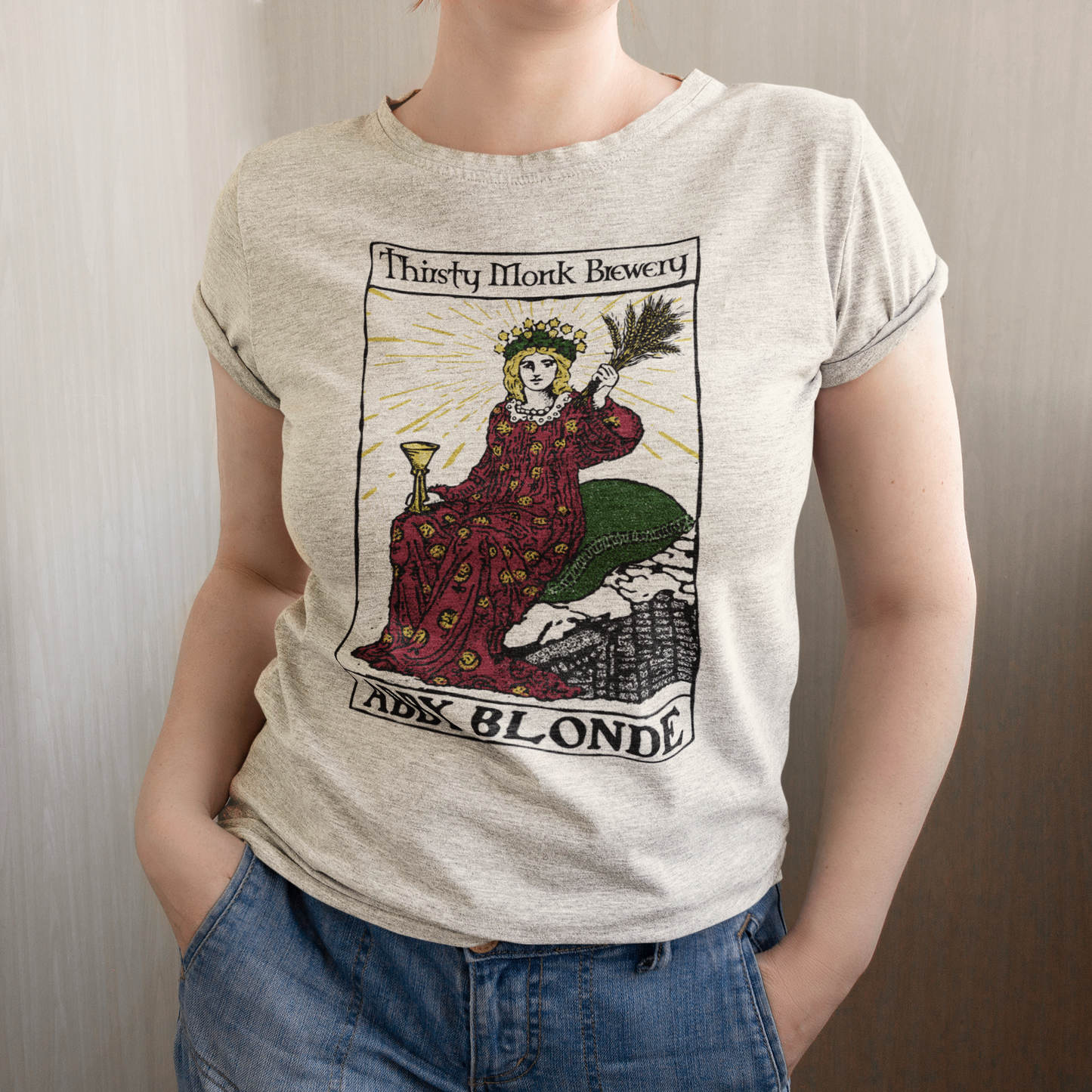 Abby Blonde Oatmeal Unisex T-Shirt