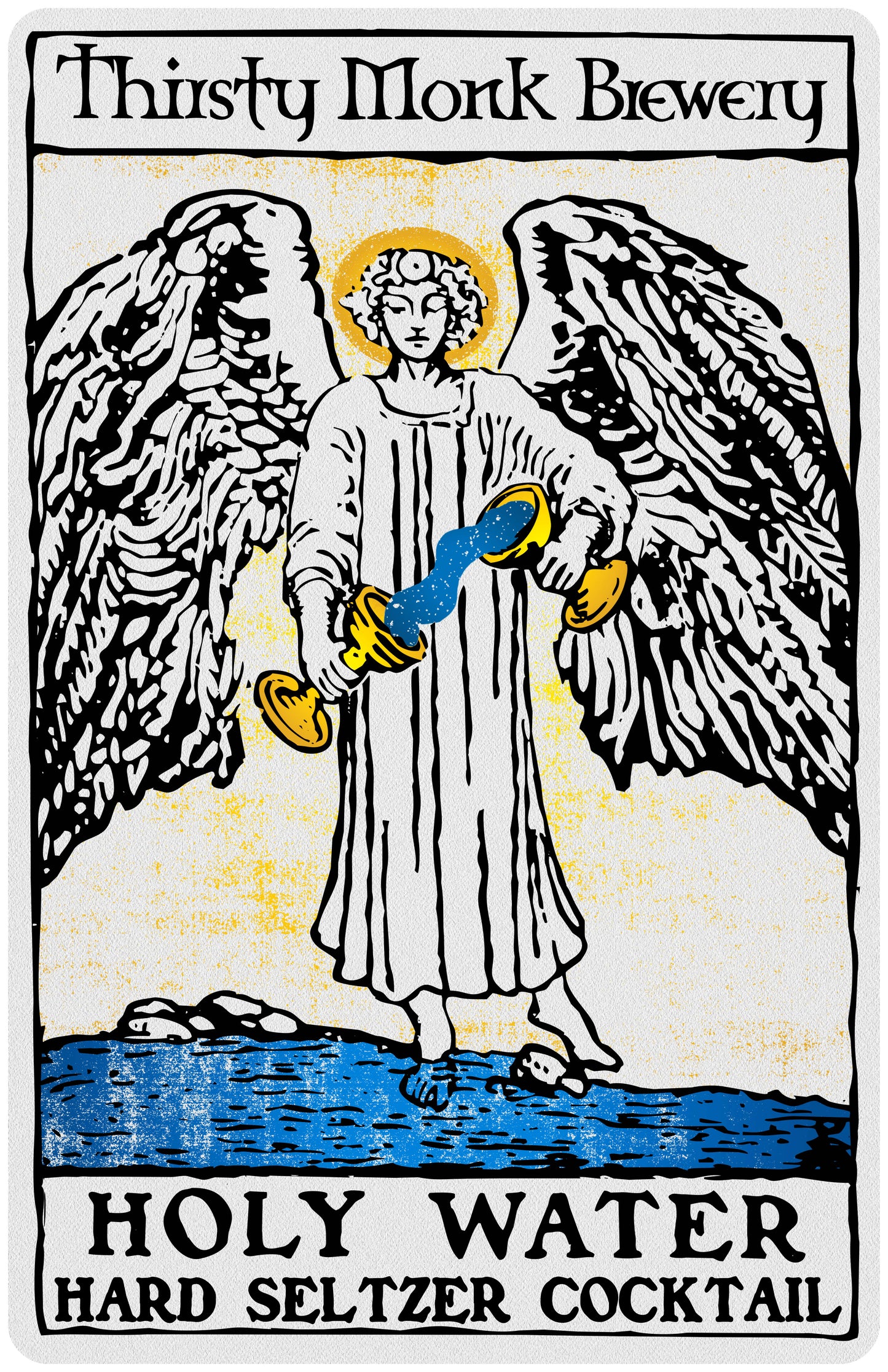 Holy Water Hard Seltzer Tarot Poster