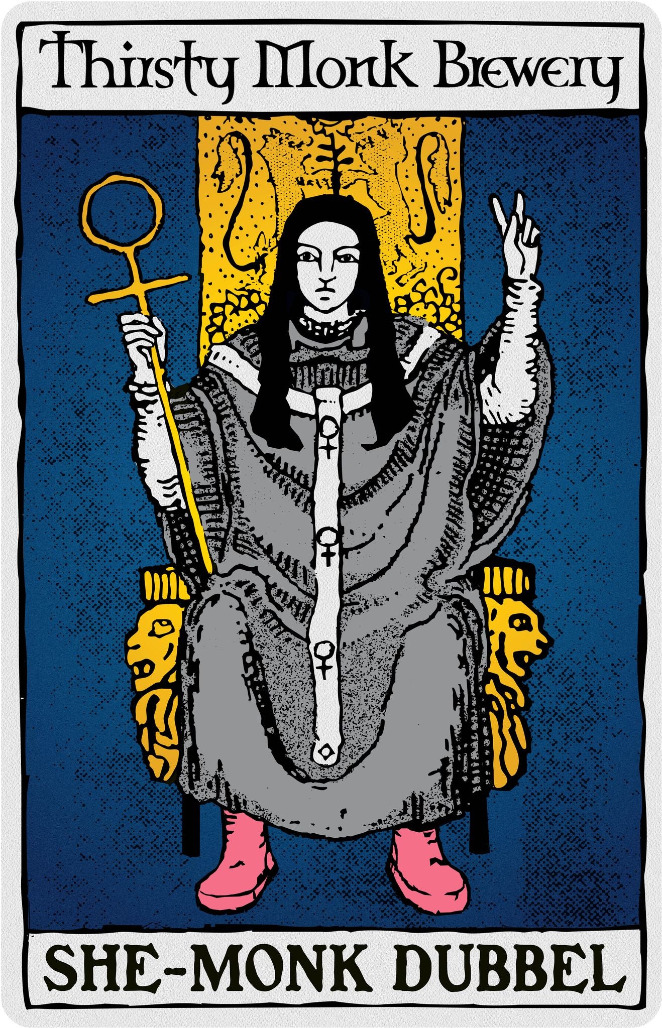 She -Monk Dubbel Poster